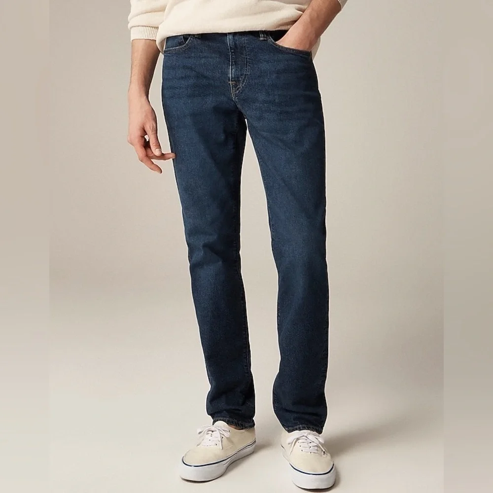 J Crew 484 Slim-fit stretch jean in one-year wash AW290